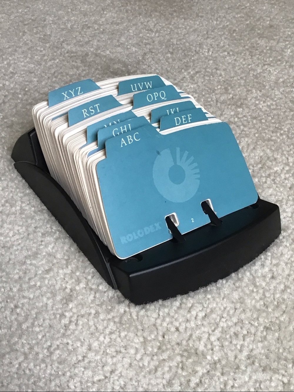 Vintage Rolodex Address/Phone Number Organizer